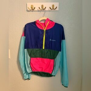 Cotopaxi Half-Zip Windbreaker - Bright Retro